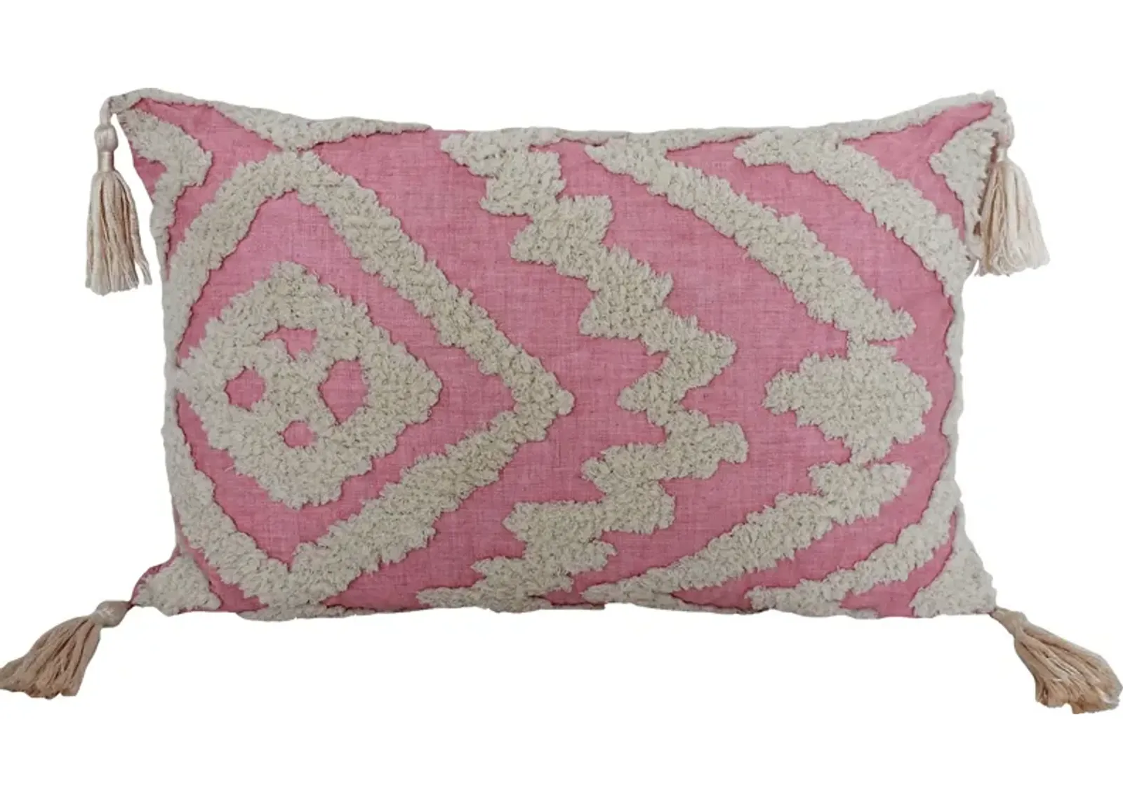 Sandalin Pink Throw Pillow