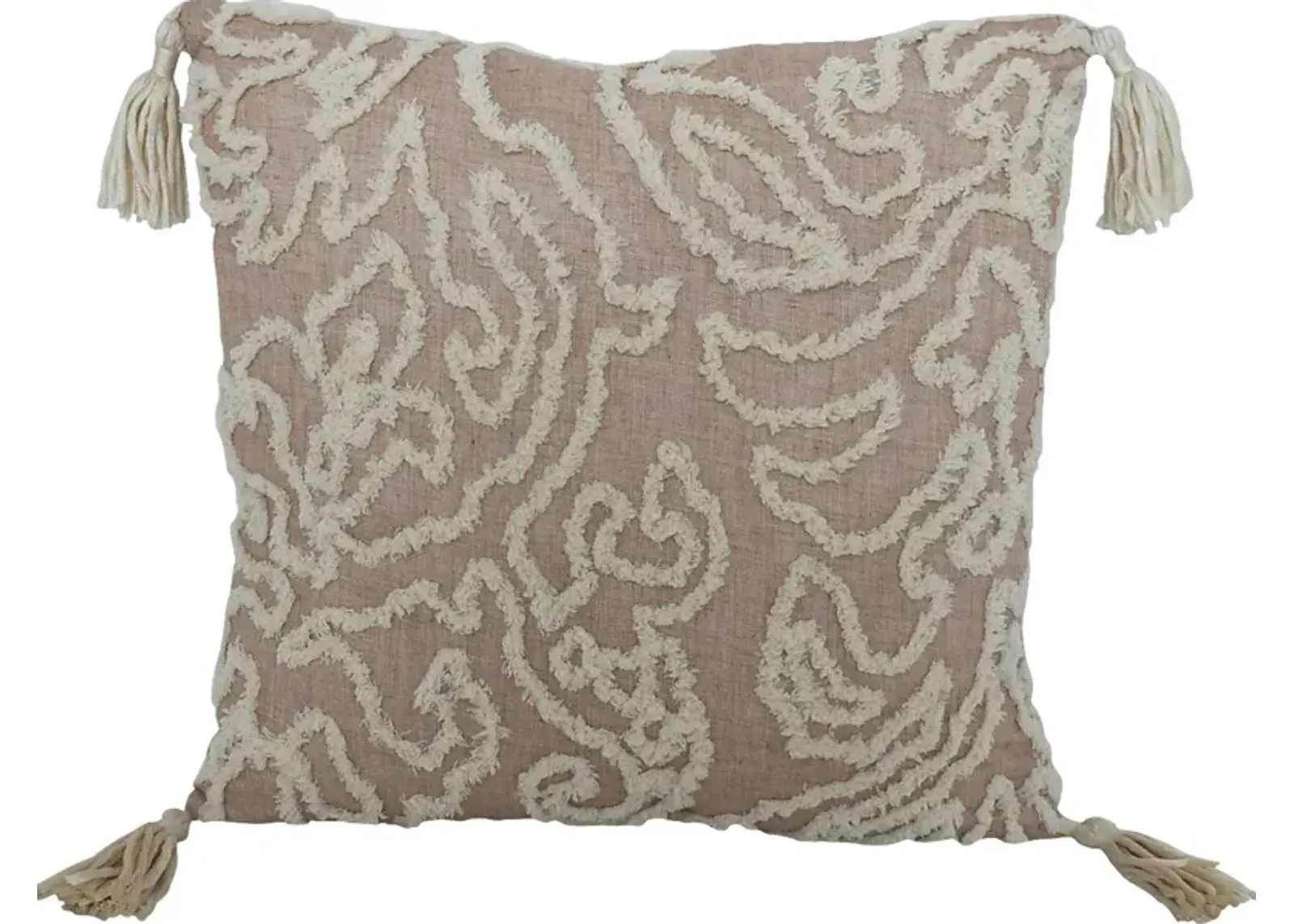 Platoro Beige Accent Pillow