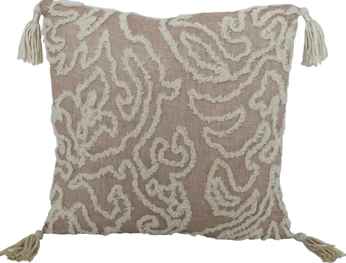 Platoro Beige Accent Pillow