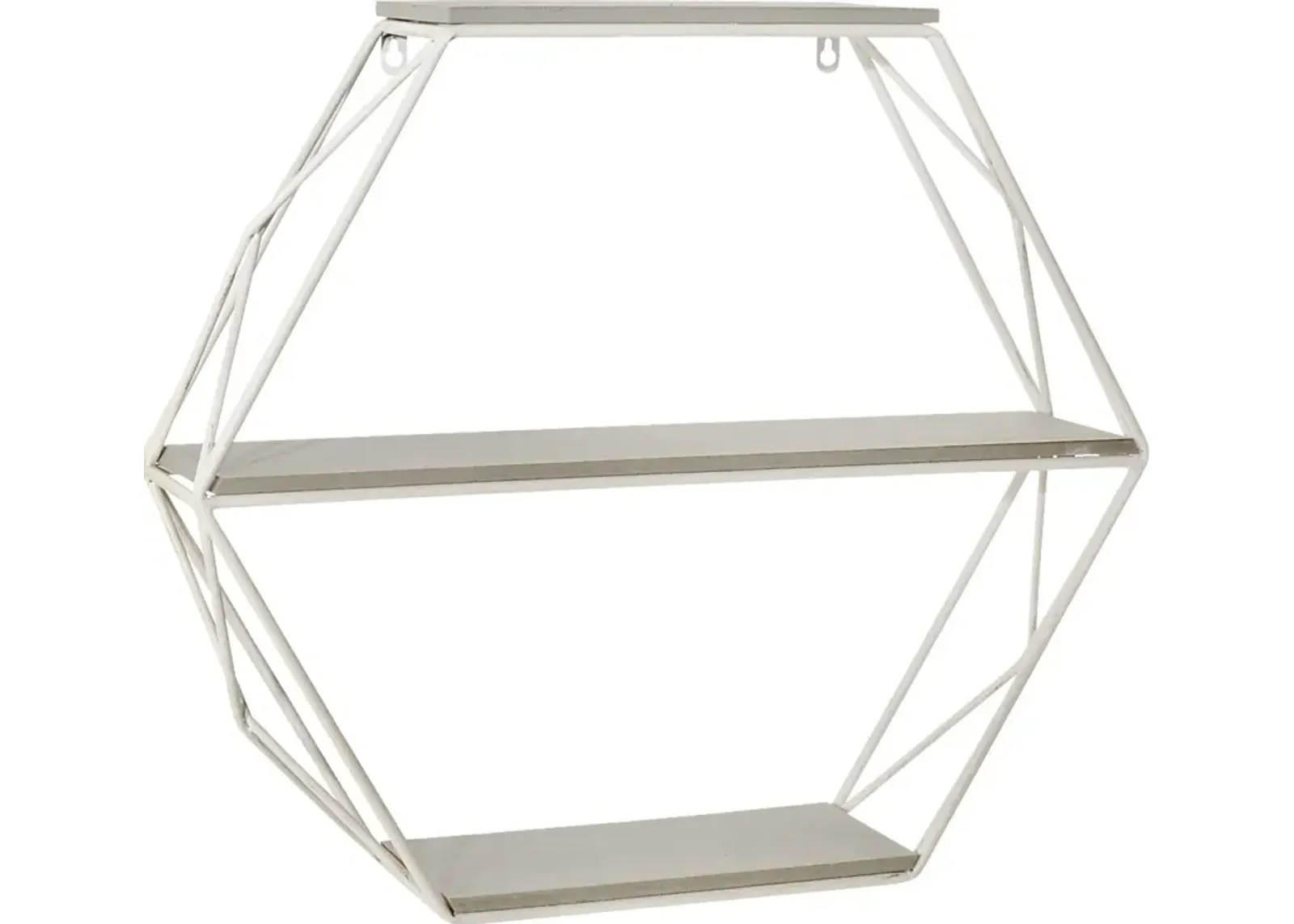 Pirola Gray Wall Shelf