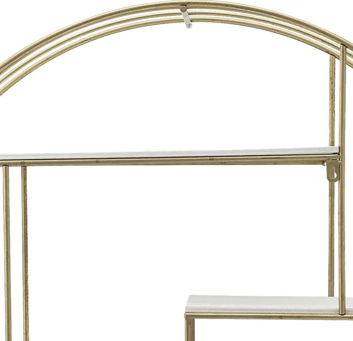 Nurick Gold Wall Shelf