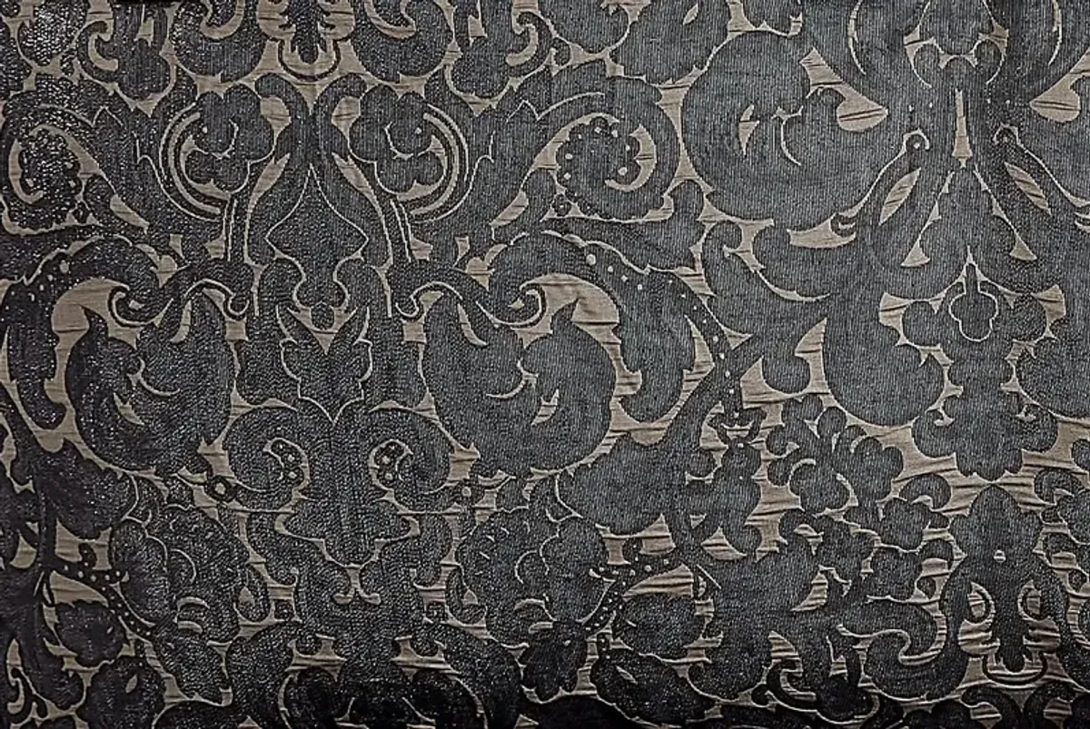 Meried Black 10 Pc King Comforter Set