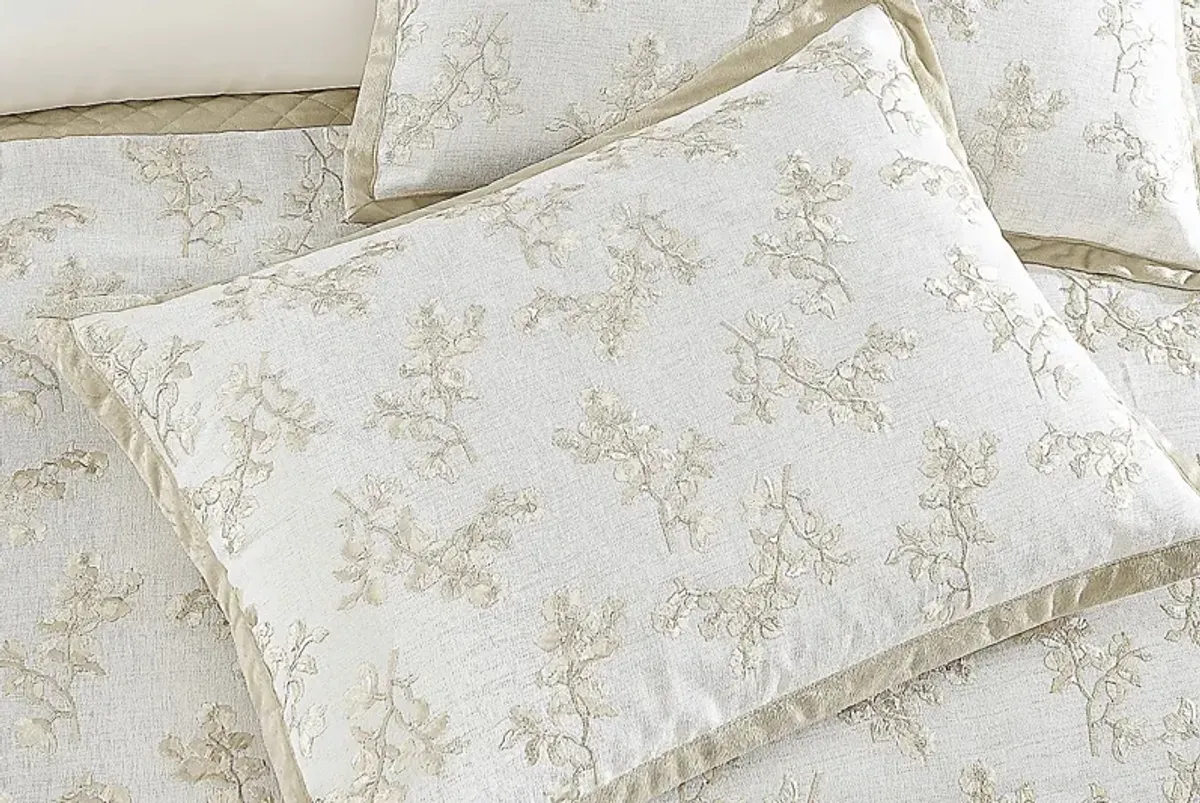 Northnup White 9 Pc Queen Comforter Set