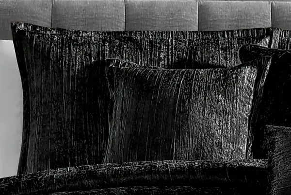 Recine Black 7 Pc Queen Comforter Set