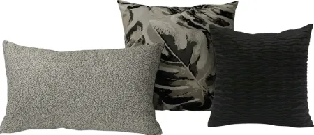 Sekirk Gray 3 Pc Throw Pillow Set