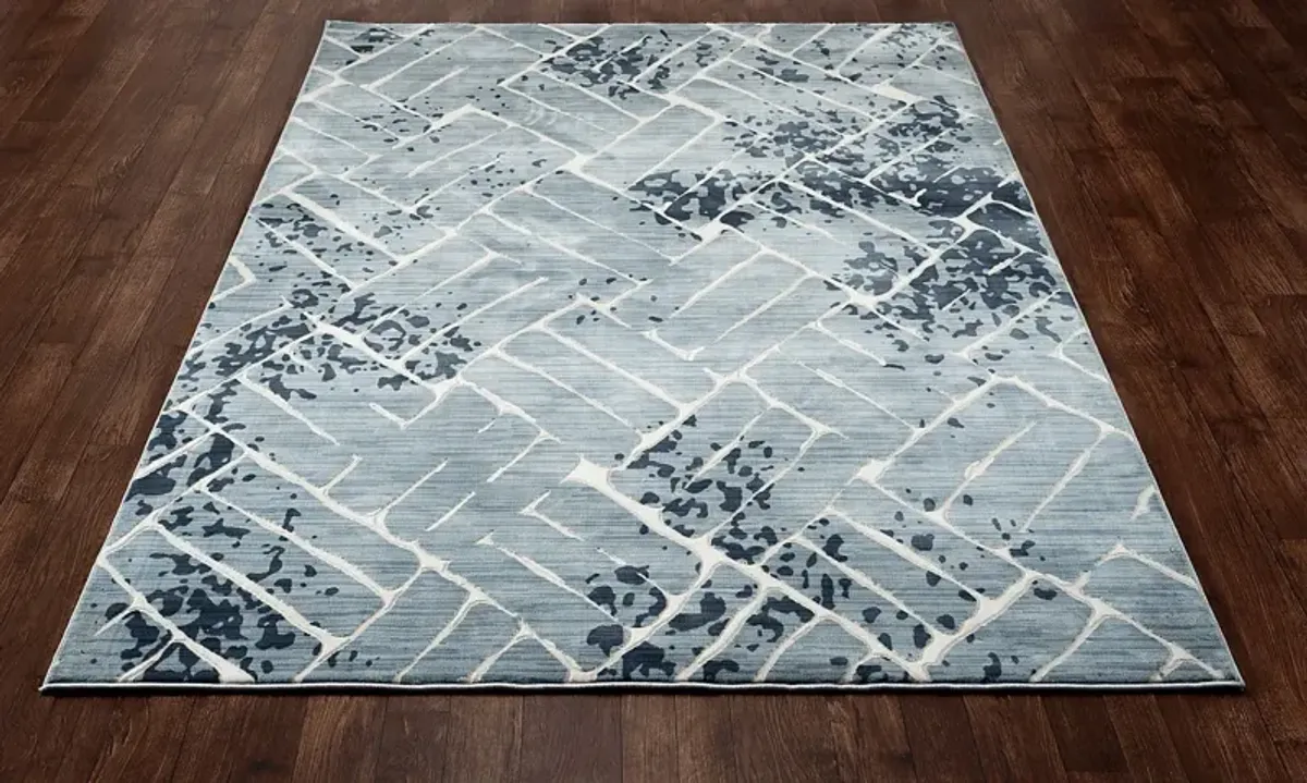 Mordred Blue 5'3 x 7'6 Rug