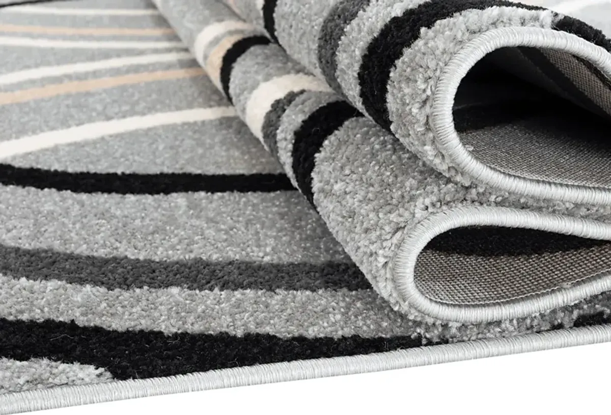 Mahonia Gray 5' x 7' Rug