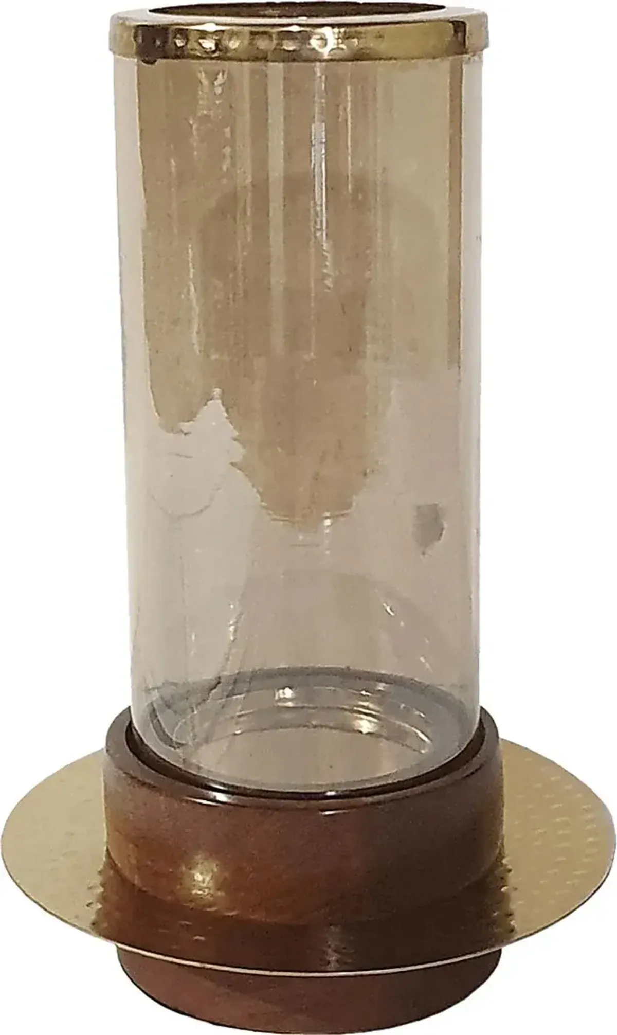 Capania II Gold Candle Holder