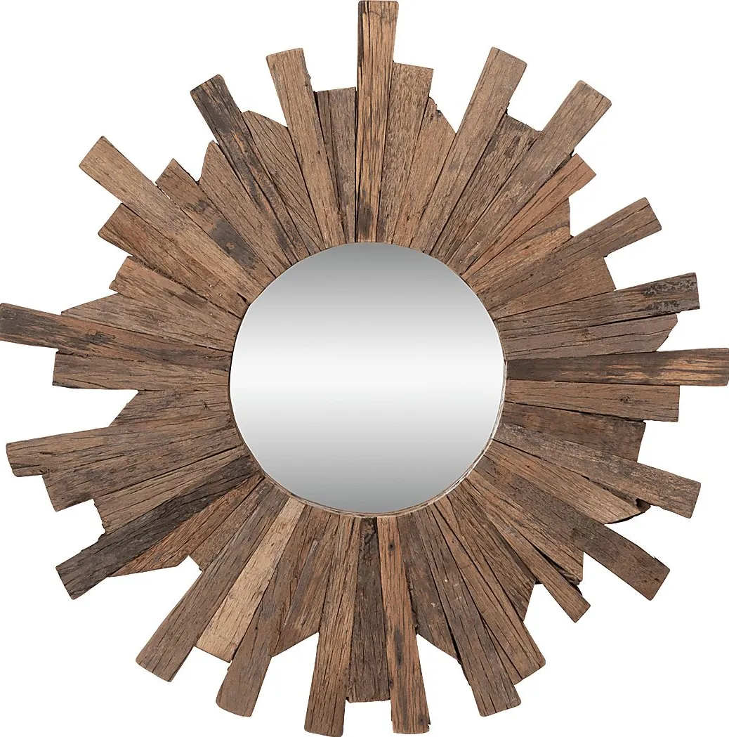 Monfore Brown Wall Mirror