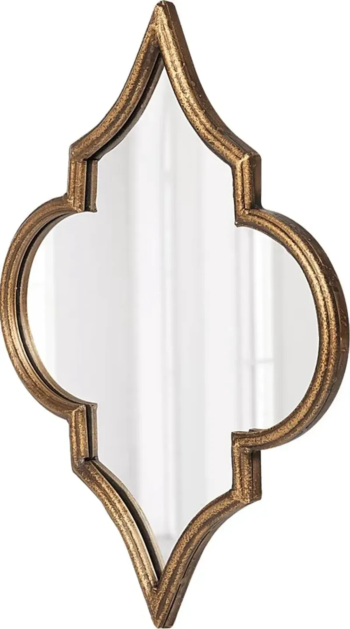 Balflour II Gold Wall Mirror