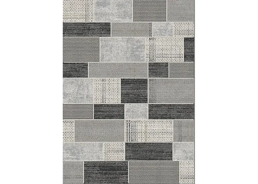 Amena Gray 7'10 x 9'10 Rug