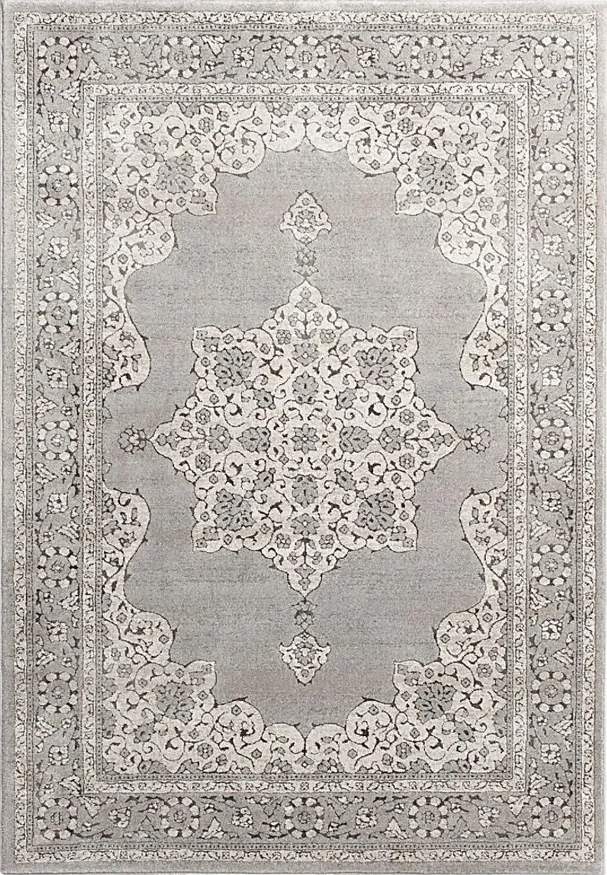 Ebany Gray 5'3 x 7'7 Rug