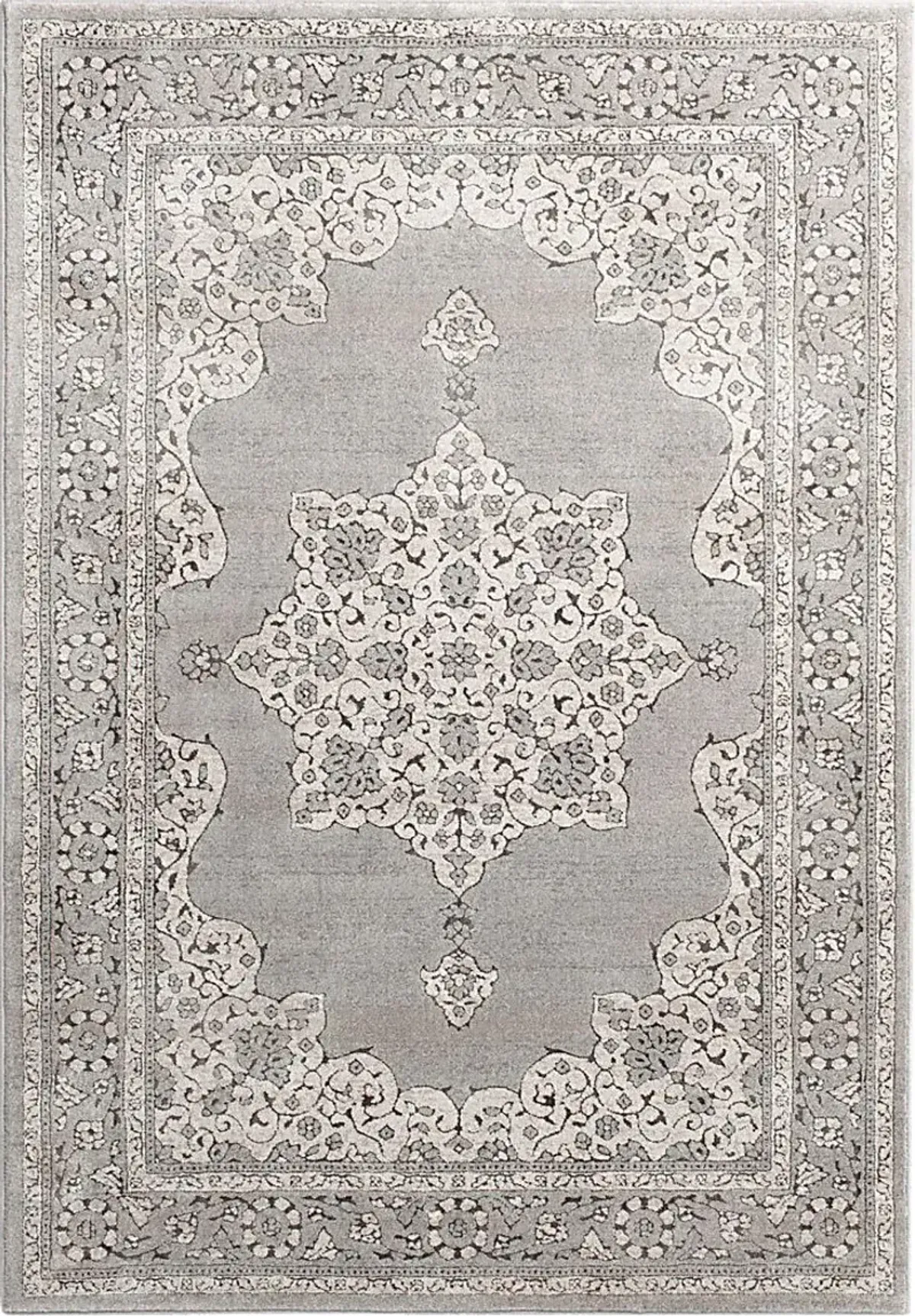 Ebany Gray 7'10 x 10'10 Rug