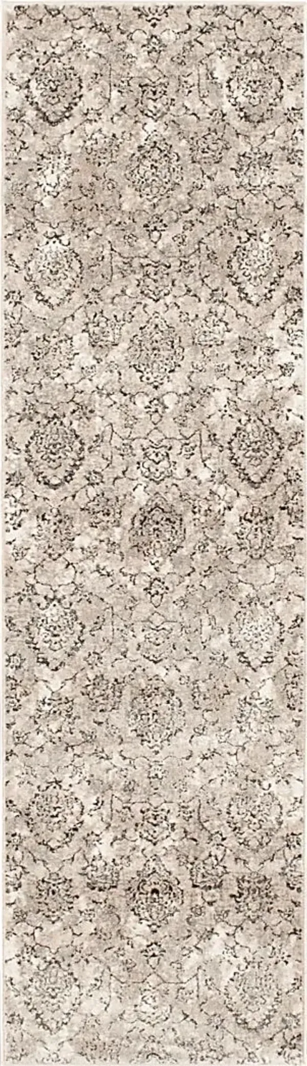 Malie Cream 2' x 7' Runner Rug