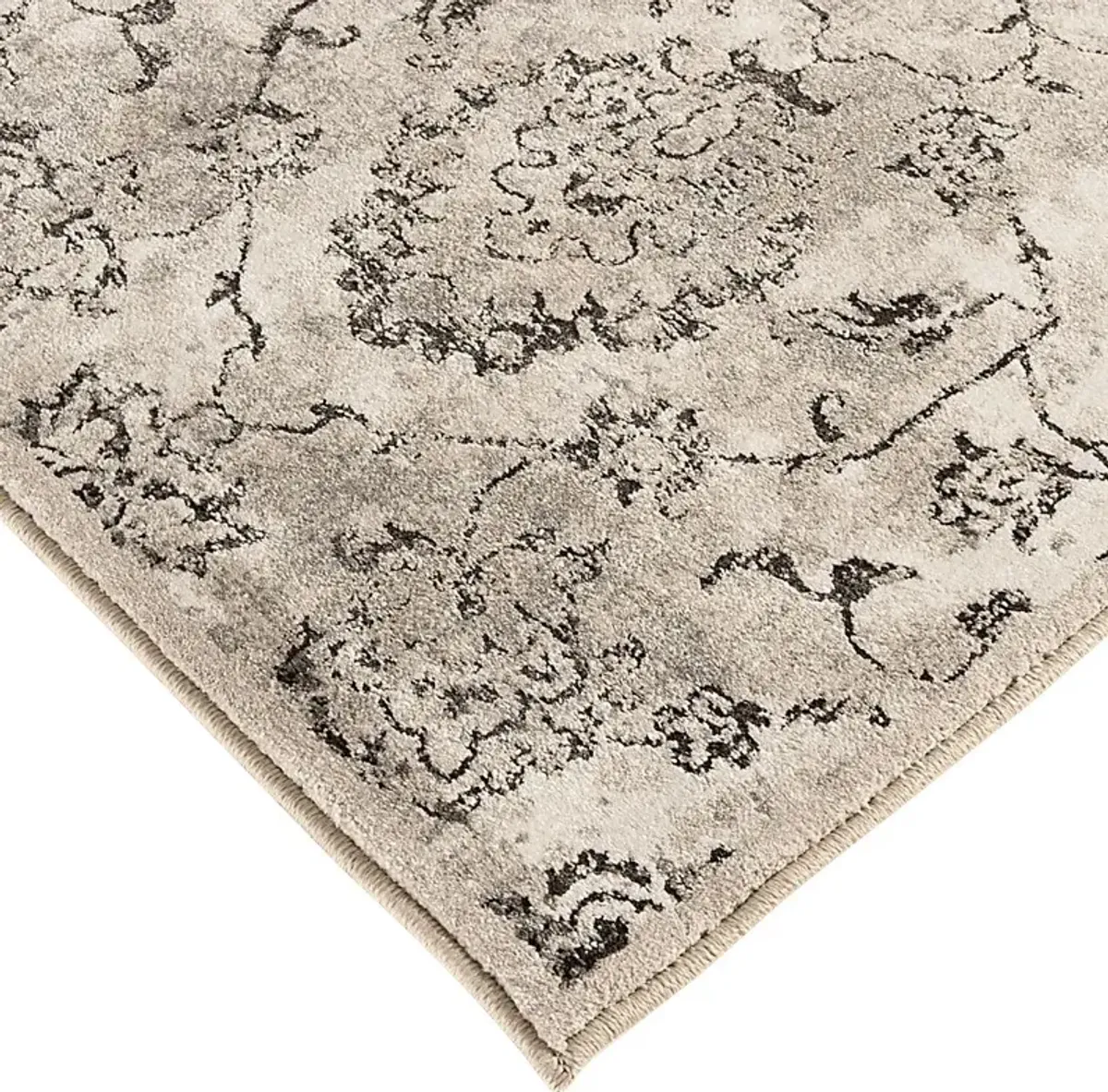 Malie Cream 5' x 7'3 Rug