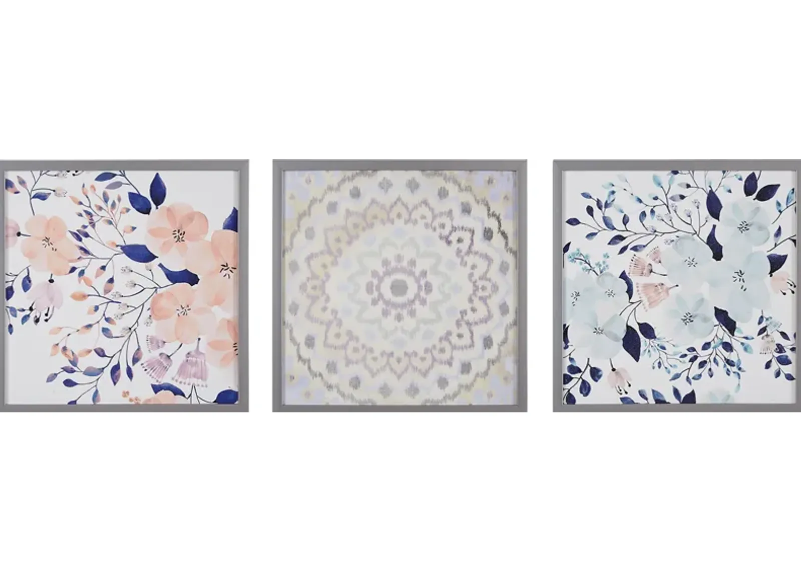 Monserate Multi Artwork, Set of 3