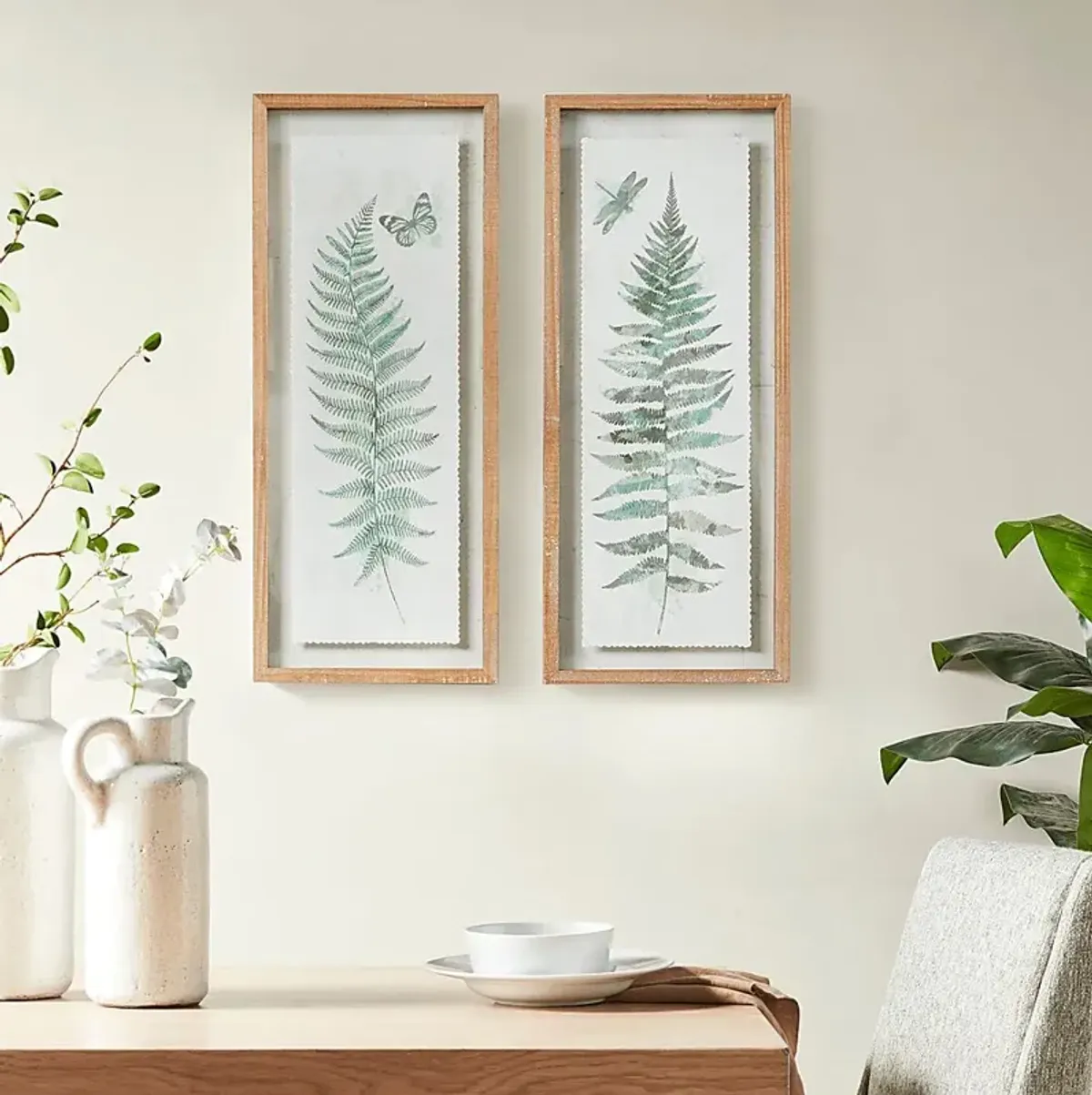 Chaperall Natural Framed Wall Decor