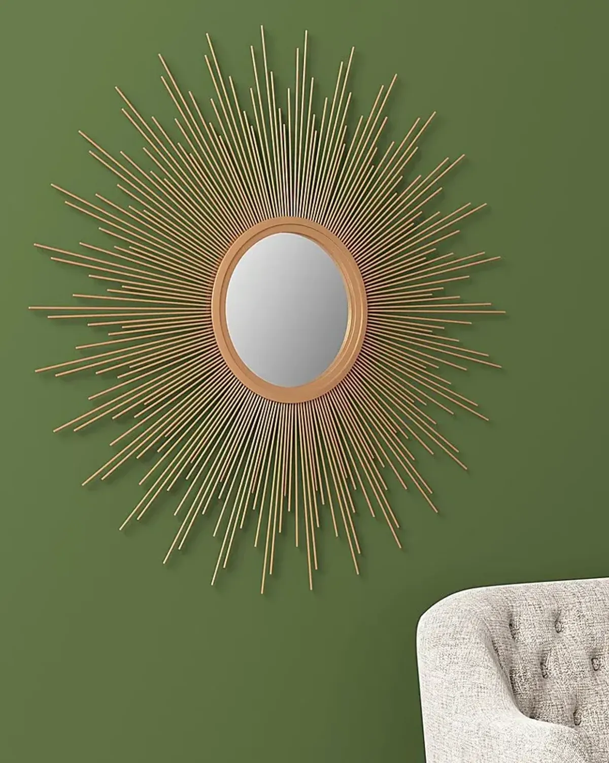 Elsereno Gold Accent Mirror