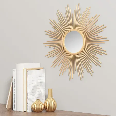 Fanoher Gold Accent Mirror