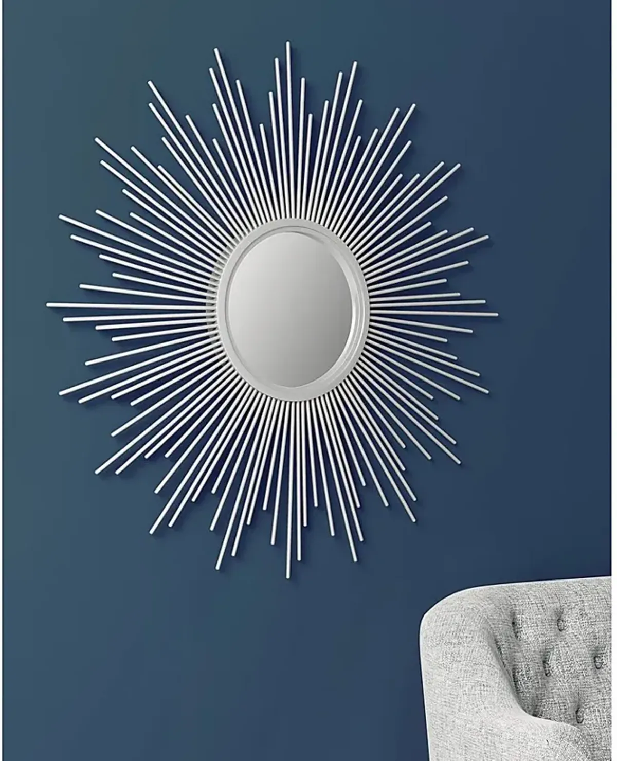 Elsereno Silver Accent Mirror