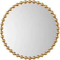 Halbrent Gold Accent Mirror