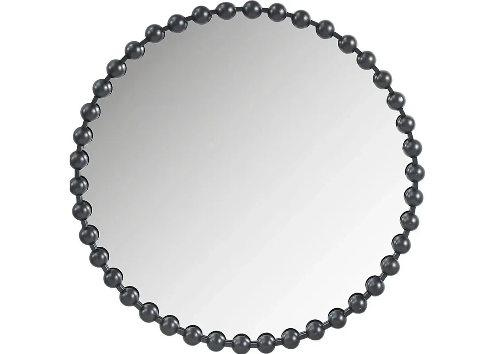 Halbrent Black Accent Mirror