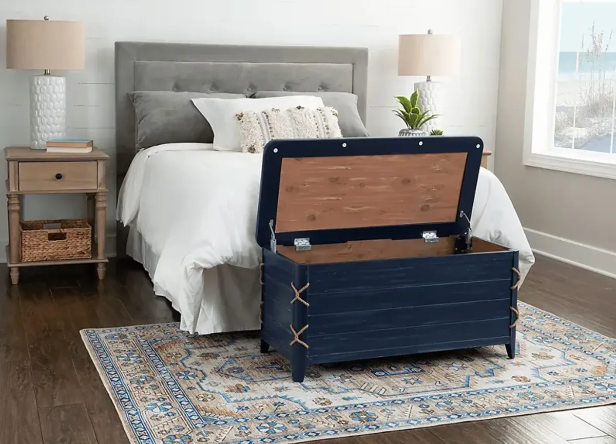 Brieva Blue Cedar Chest