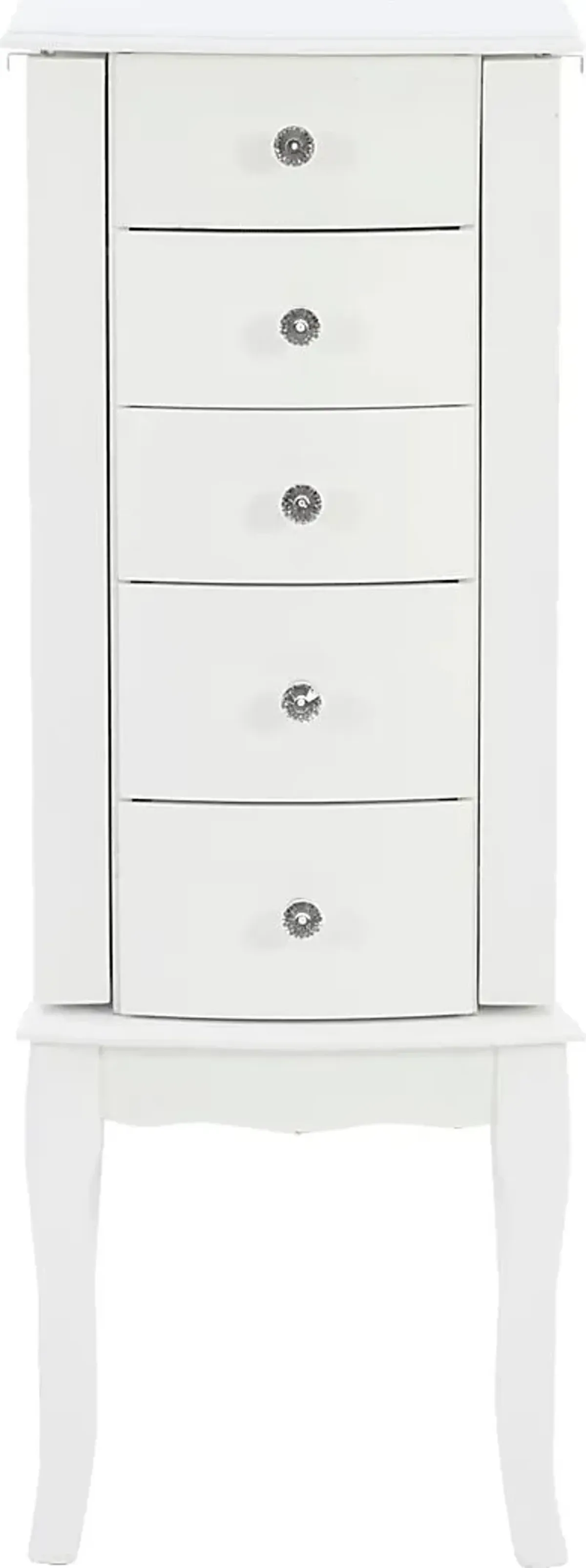 Howison White Jewelry Armoire