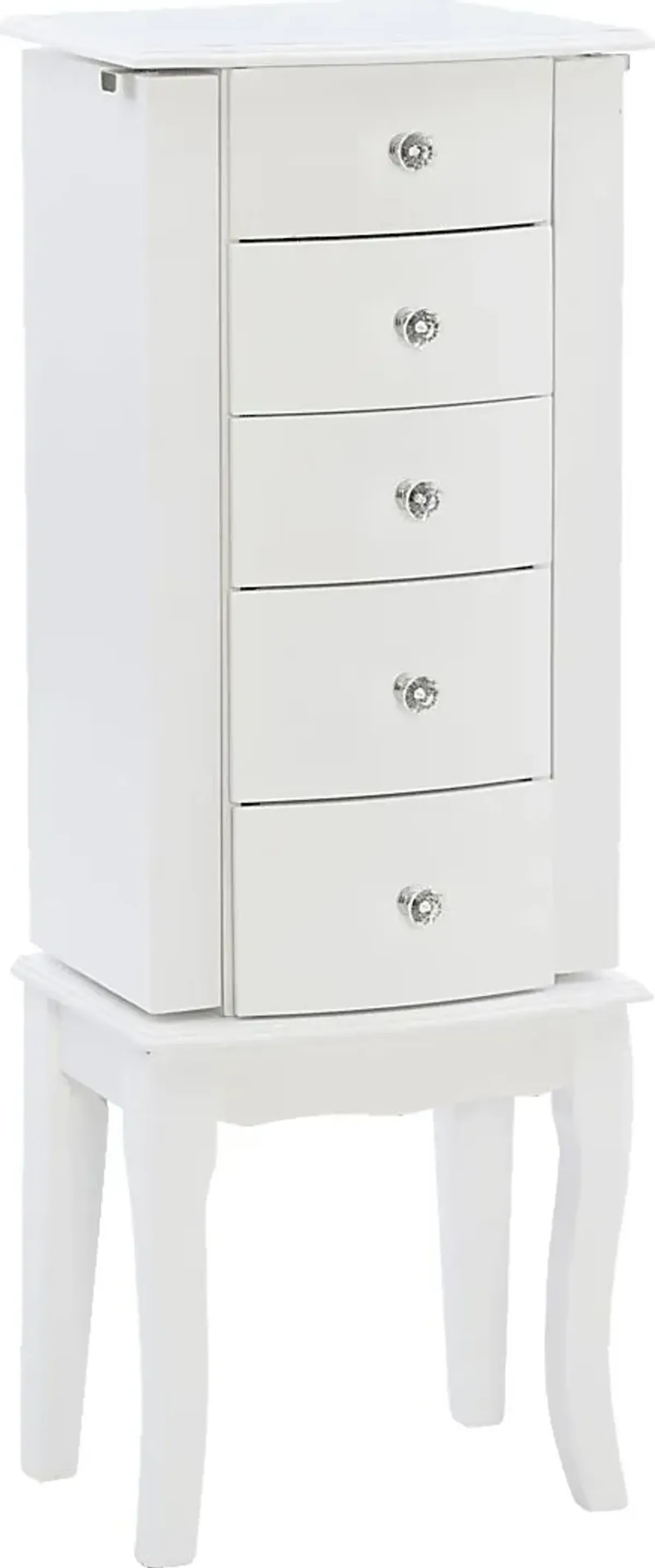 Howison White Jewelry Armoire