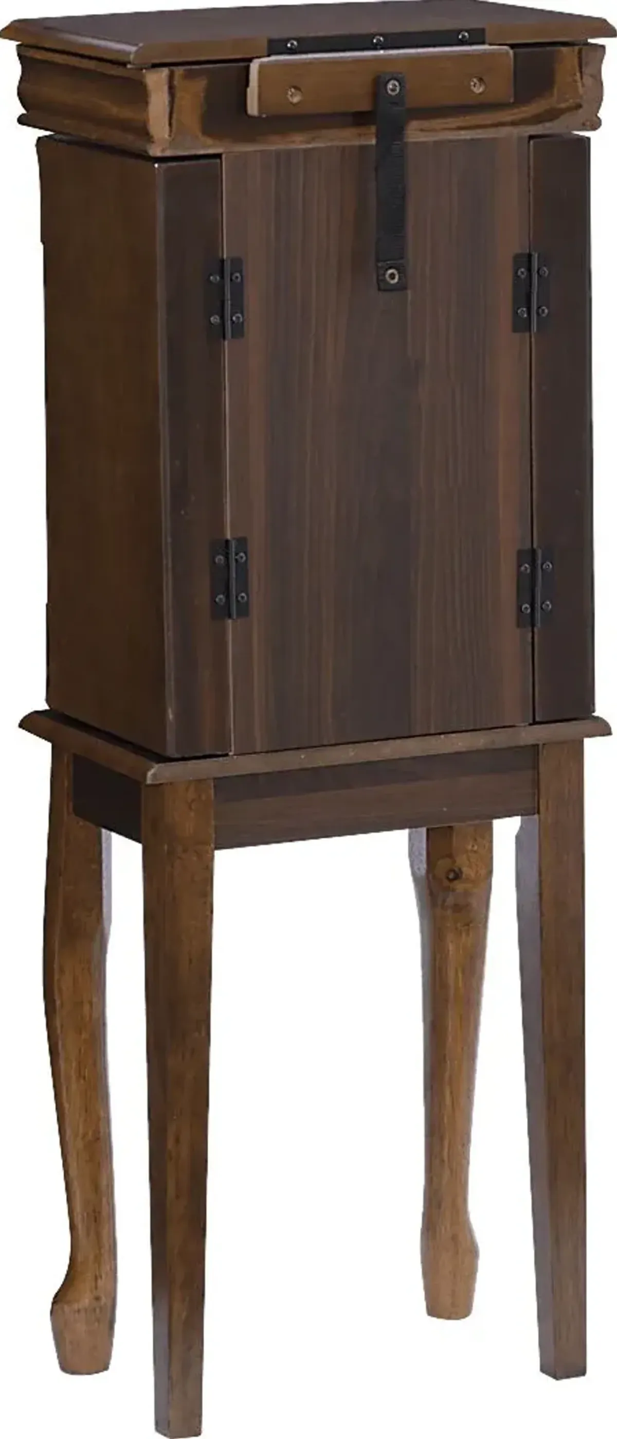 Lackyland Brown Jewelry Armoire