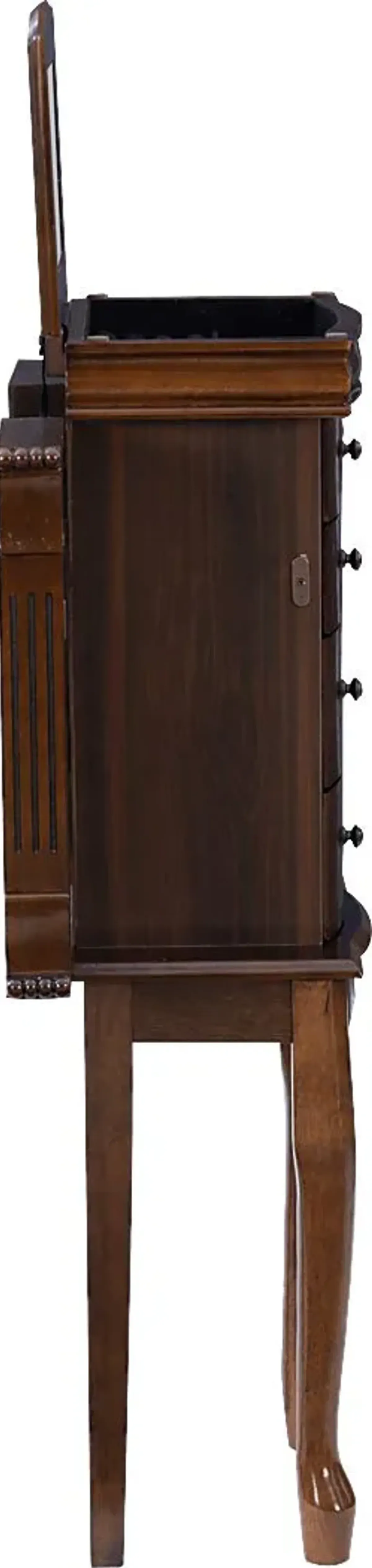 Lackyland Brown Jewelry Armoire