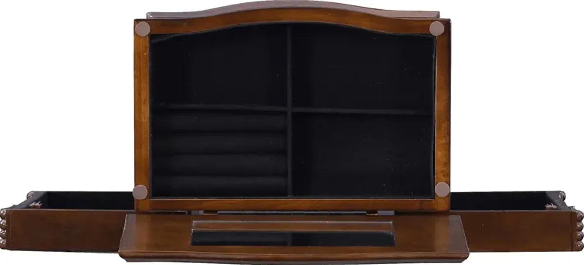 Lackyland Brown Jewelry Armoire