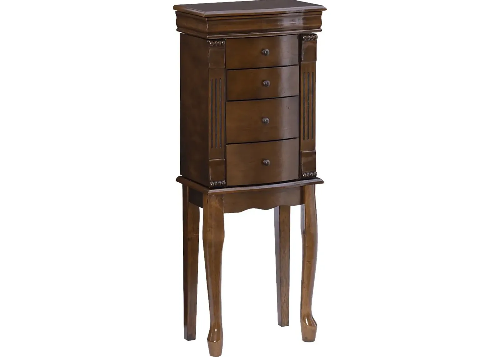 Lackyland Brown Jewelry Armoire