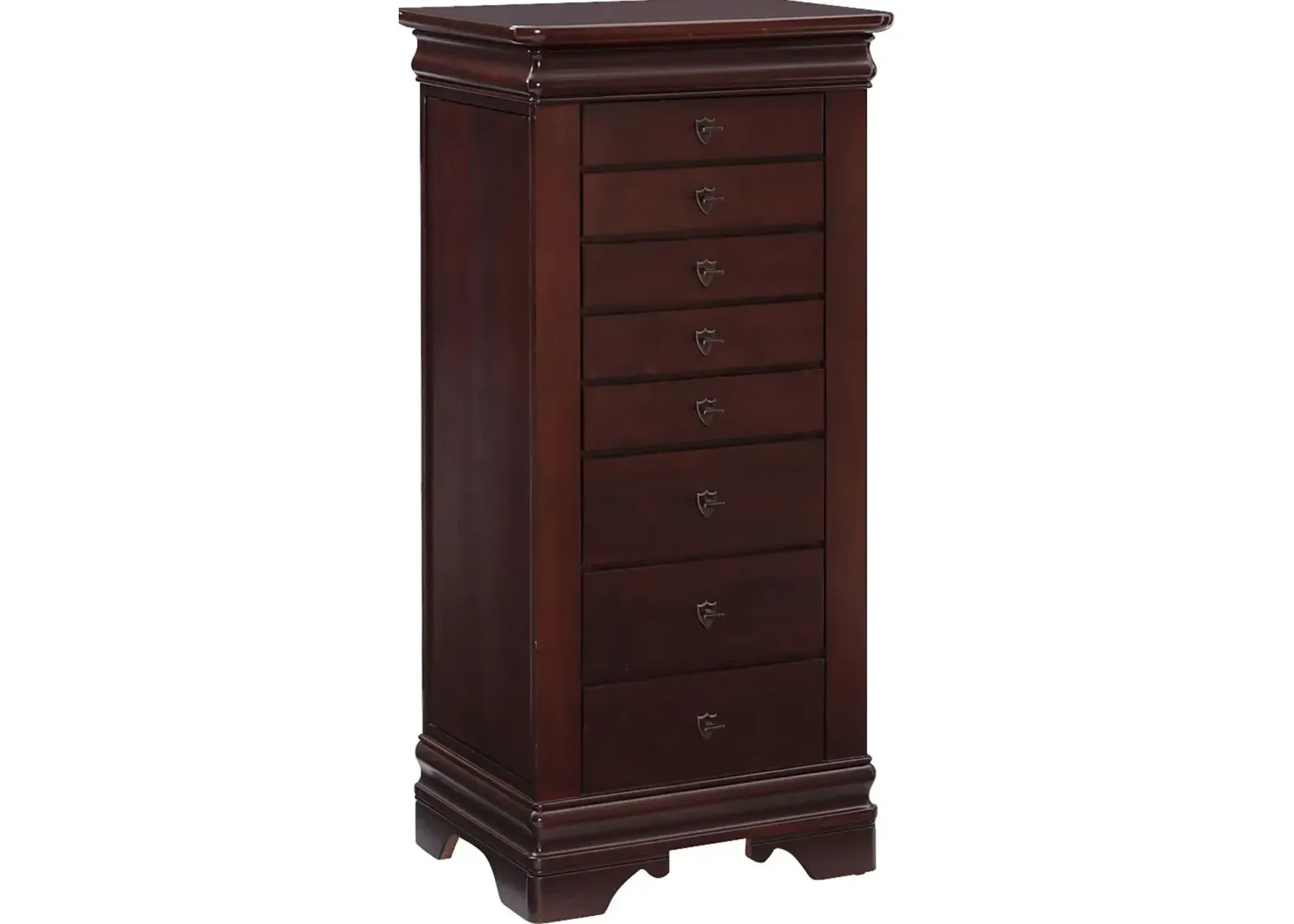 Klingle Cherry Jewelry Armoire