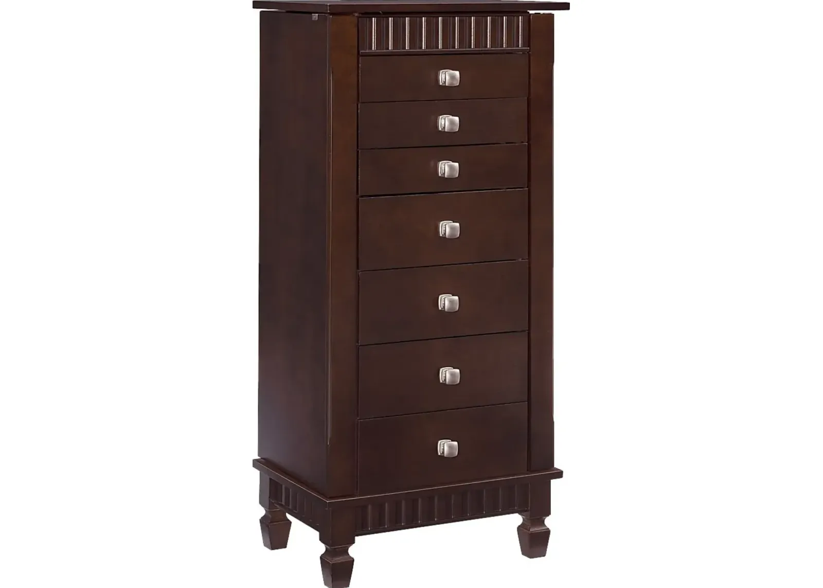 Kabrawa Brown Jewelry Armoire