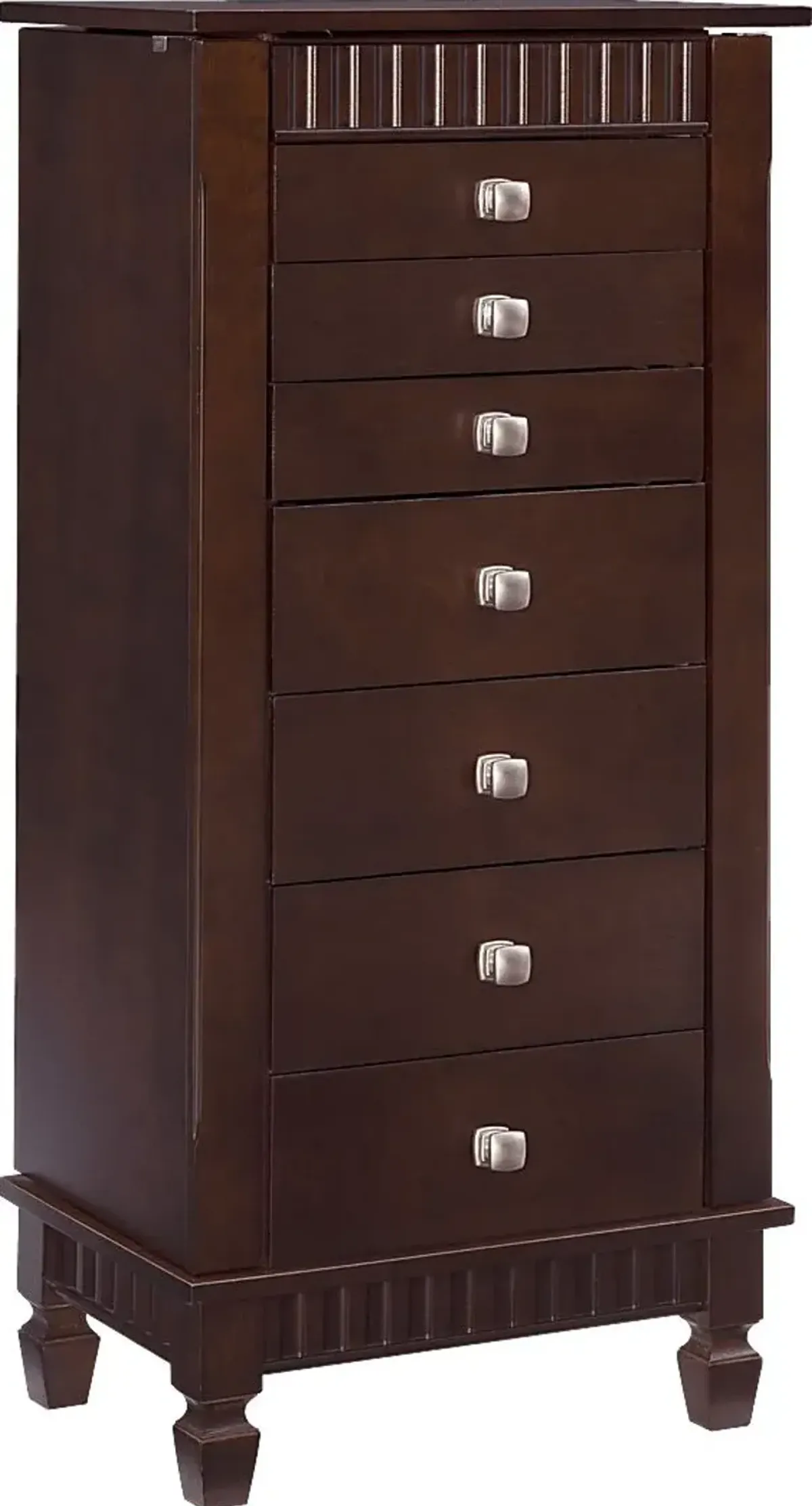 Kabrawa Brown Jewelry Armoire