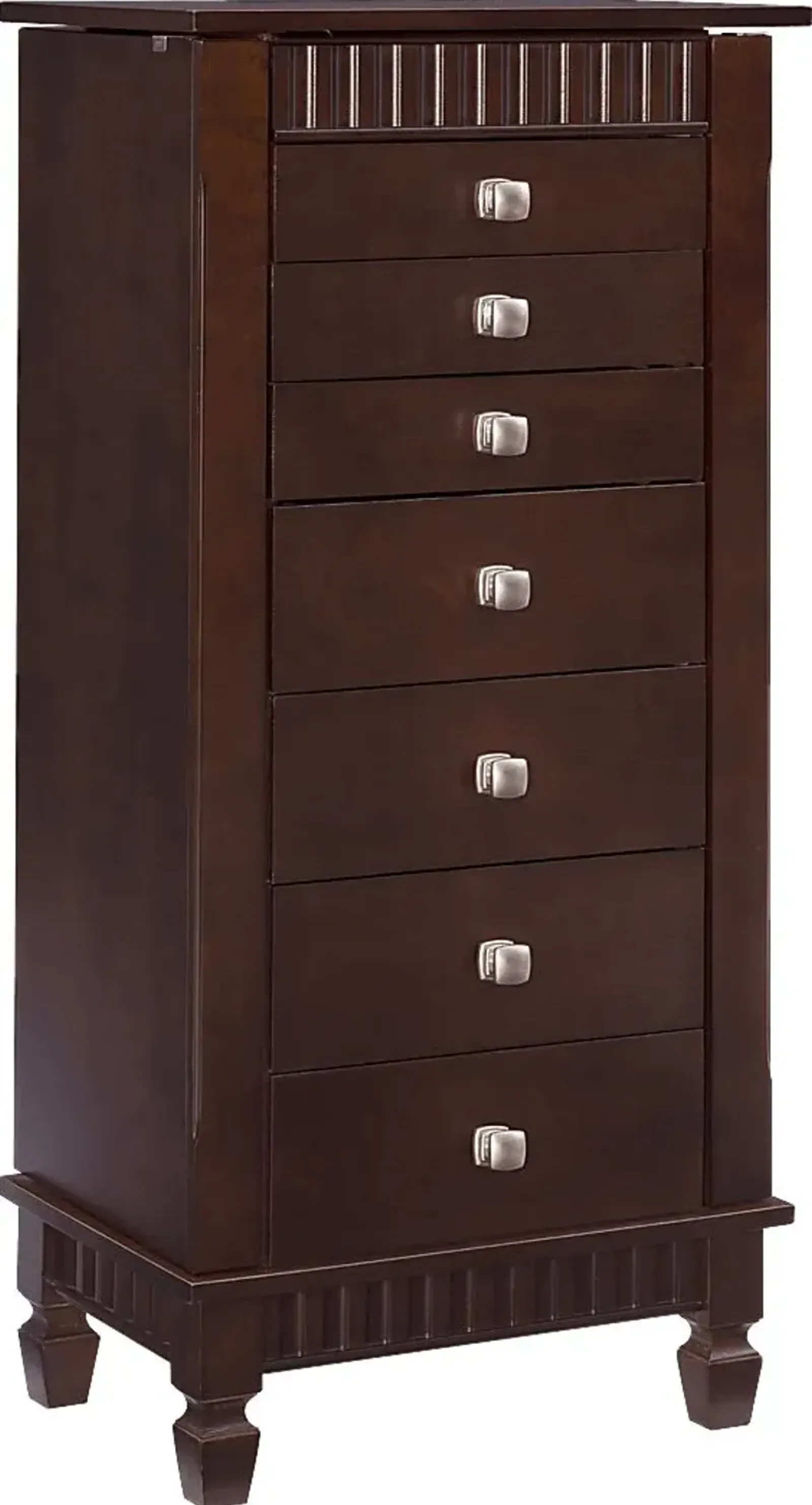 Kabrawa Brown Jewelry Armoire