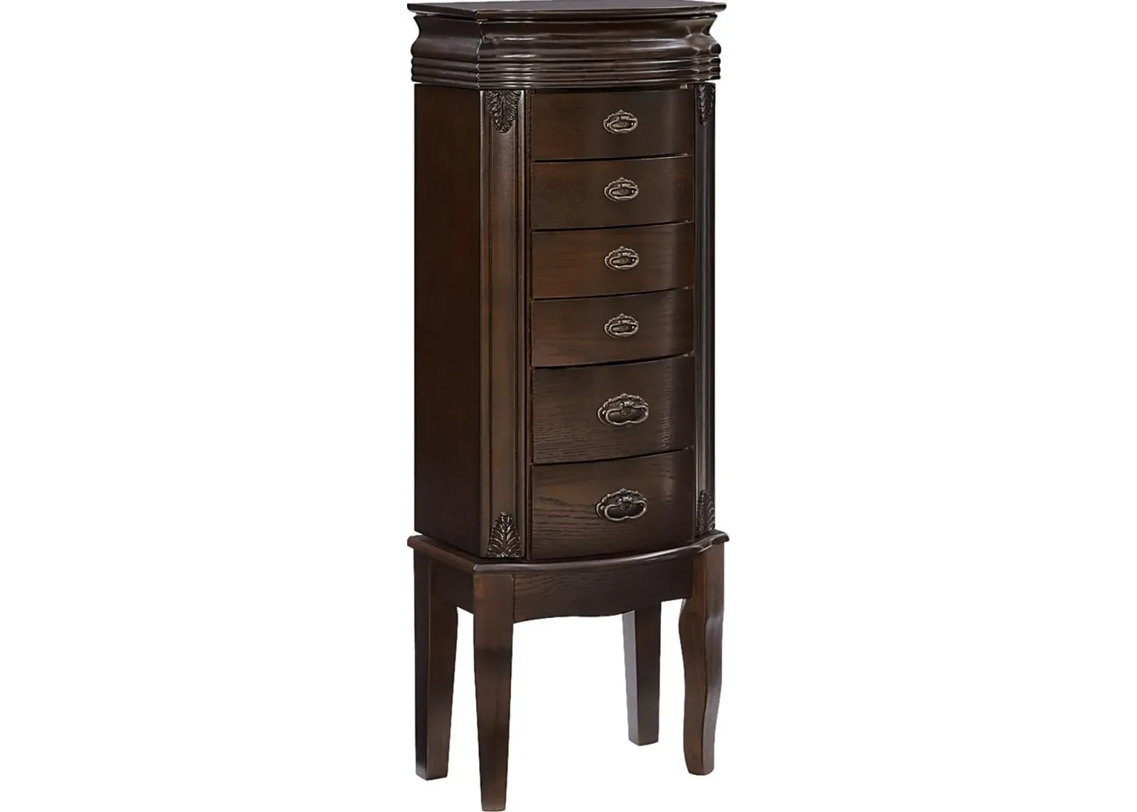 Jonquill Brown Jewelry Armoire