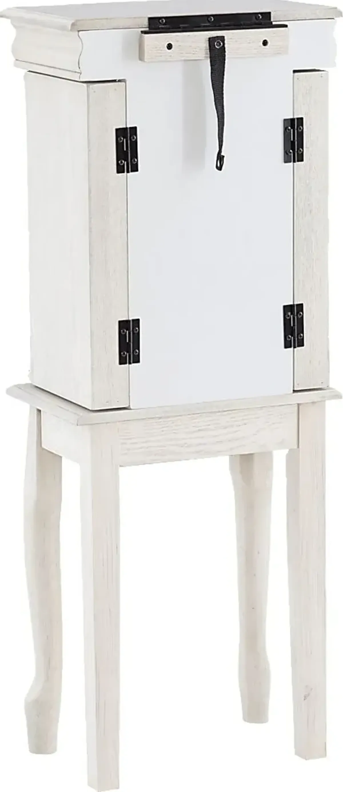 Hiatt Off White Jewelry Armoire