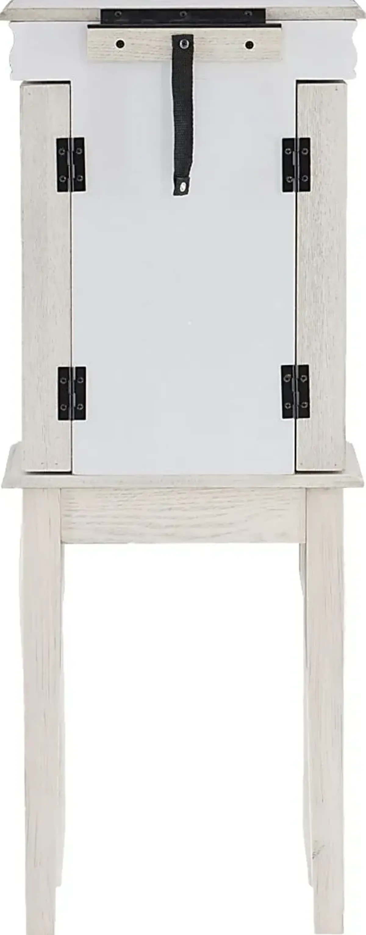 Hiatt Off White Jewelry Armoire