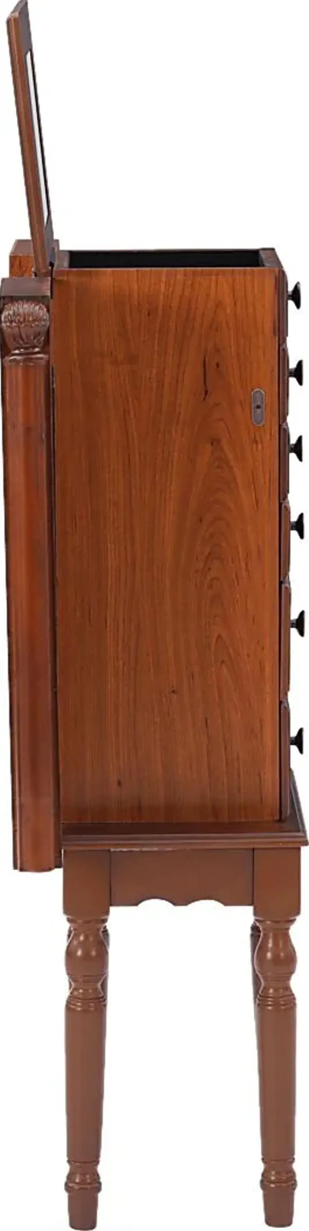 Everinaa Red Jewelry Armoire