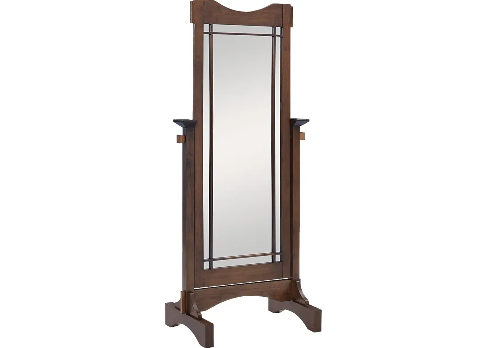 Almanzor Brown Cheval Mirror