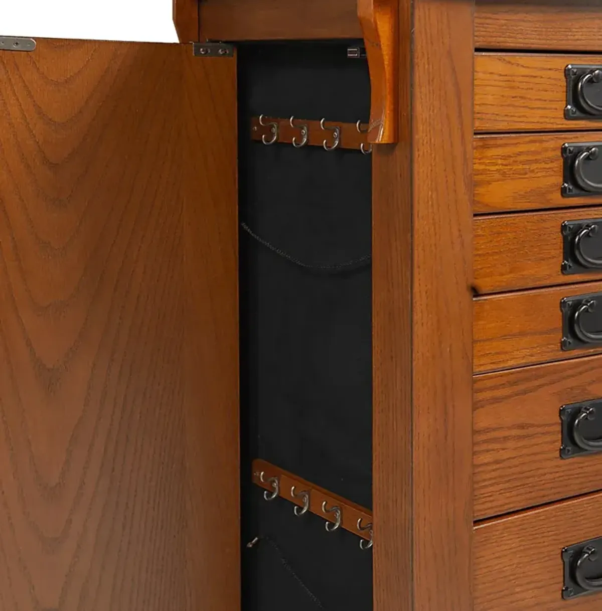 Alvina Brown Jewelry Armoire