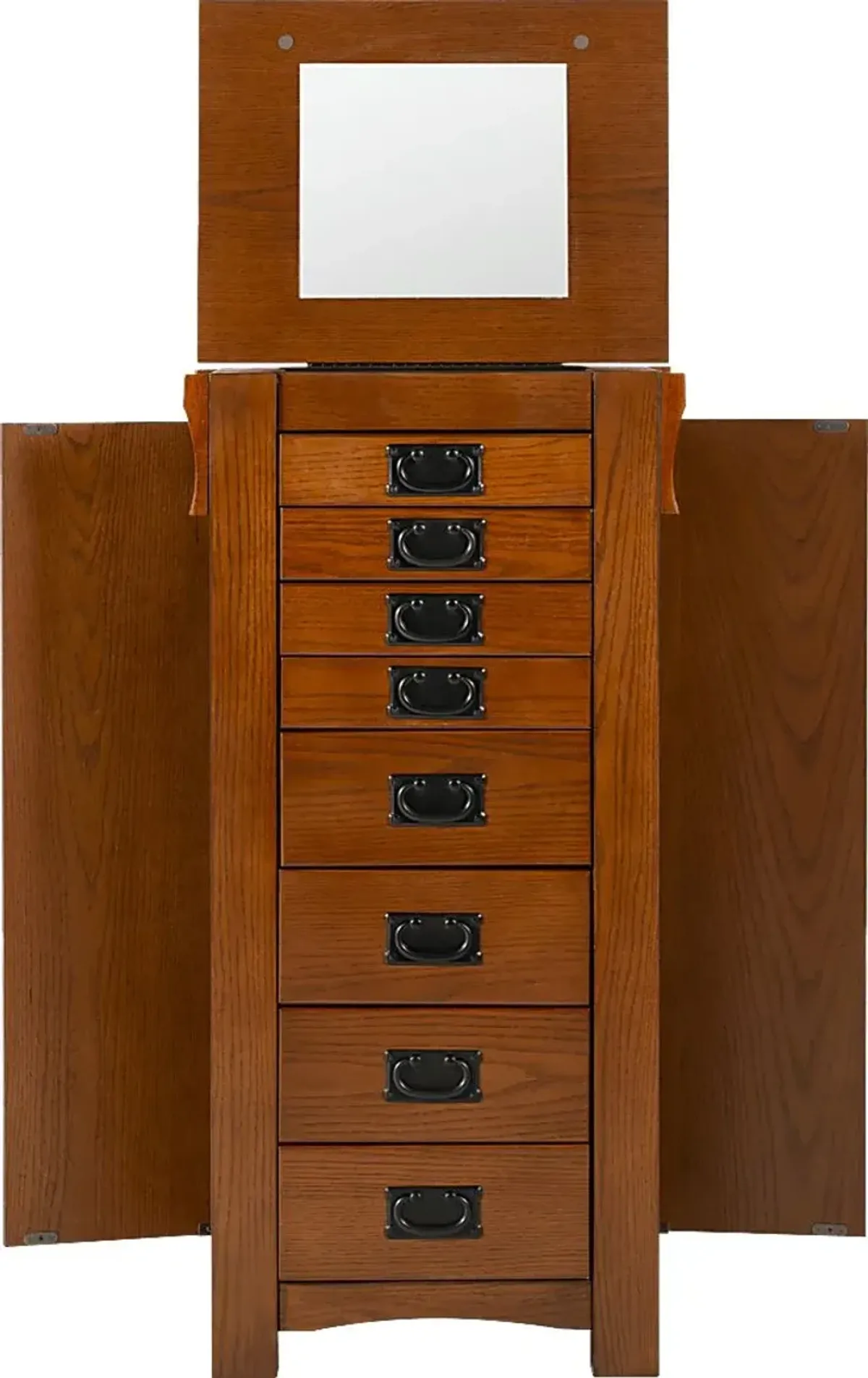 Alvina Brown Jewelry Armoire