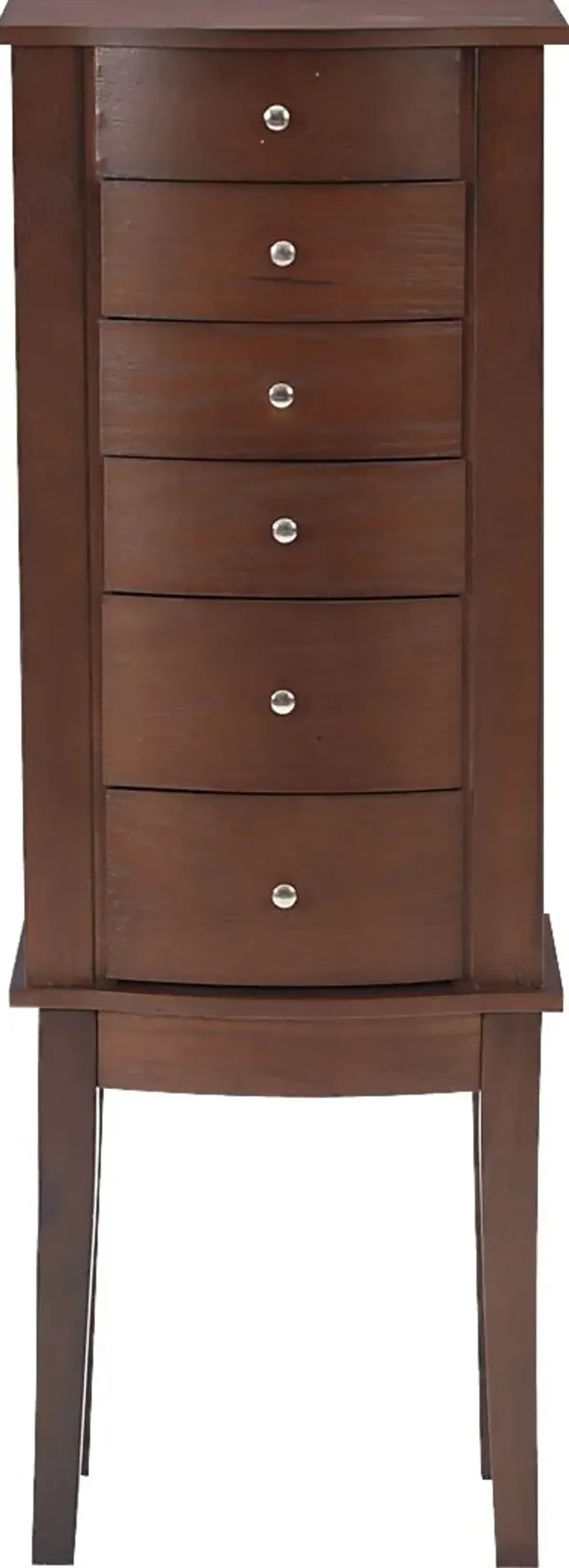 Chipco Brown Jewelry Armoire