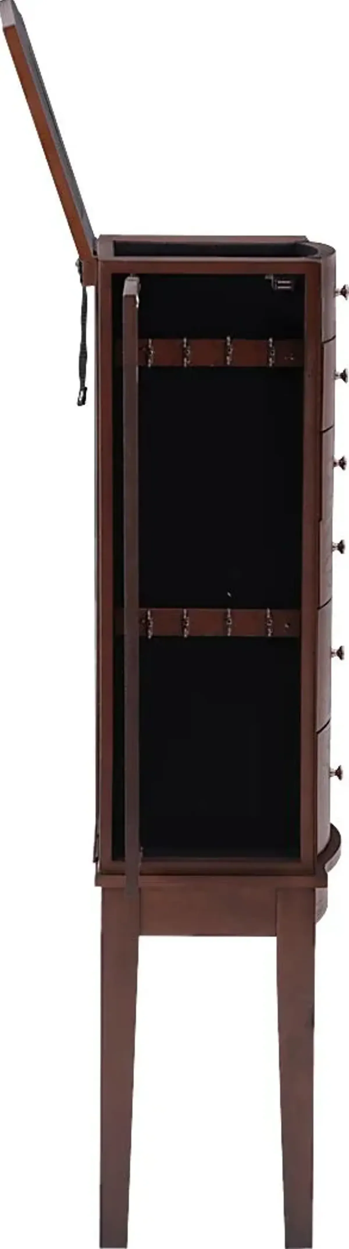 Chipco Brown Jewelry Armoire