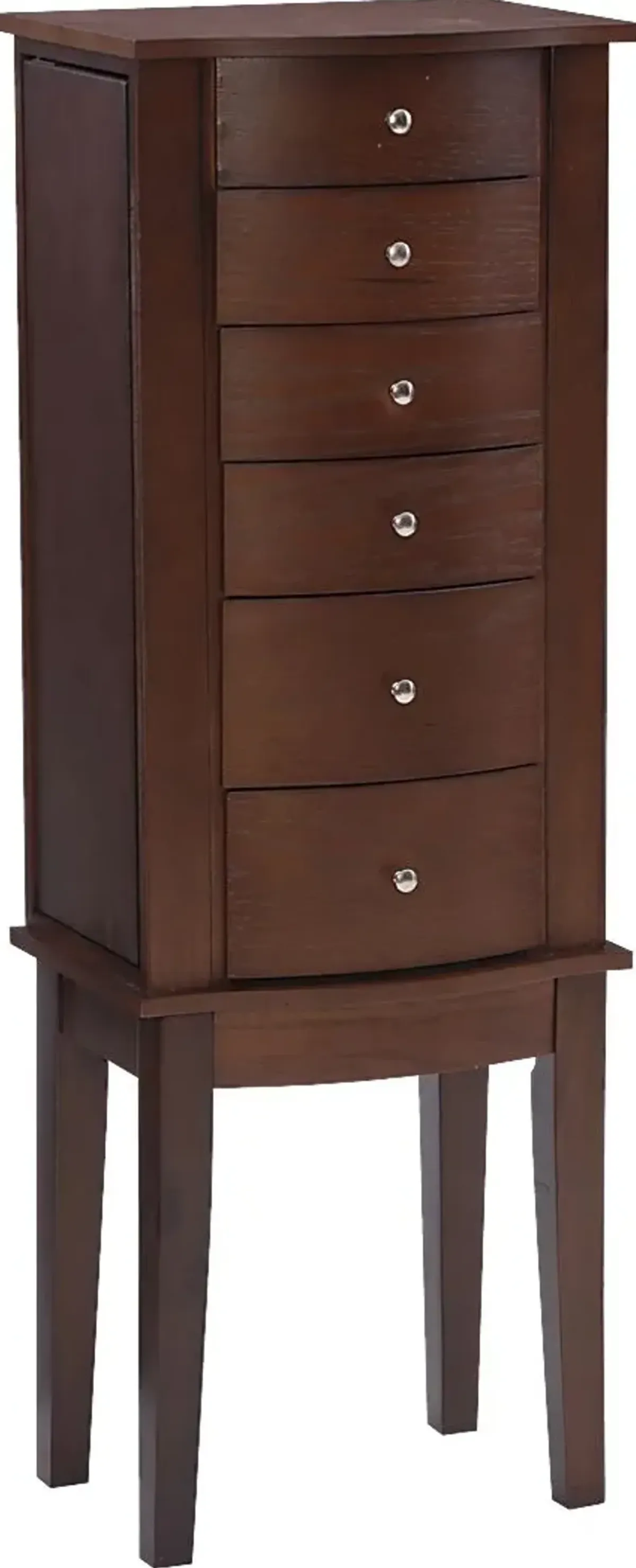 Chipco Brown Jewelry Armoire