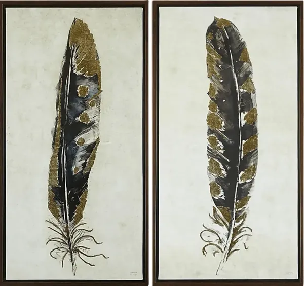 Murmansk Yellow Artwork, Set of 2