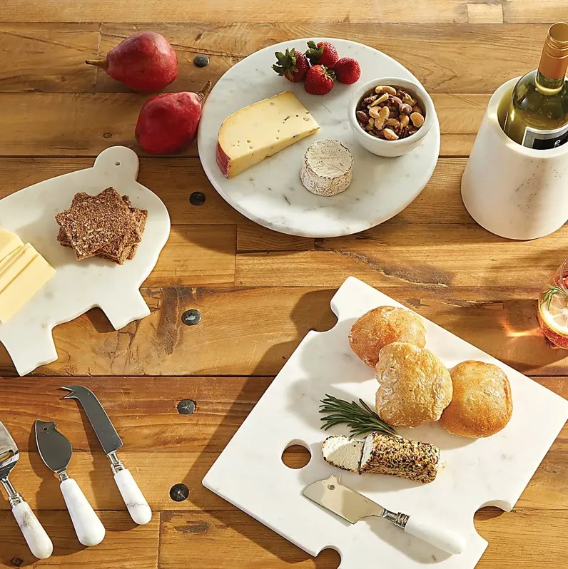 Rainlilly White Lazy Susan