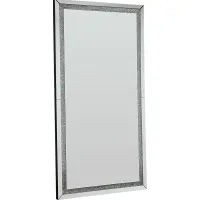 Binbrook Silver Floor Mirror